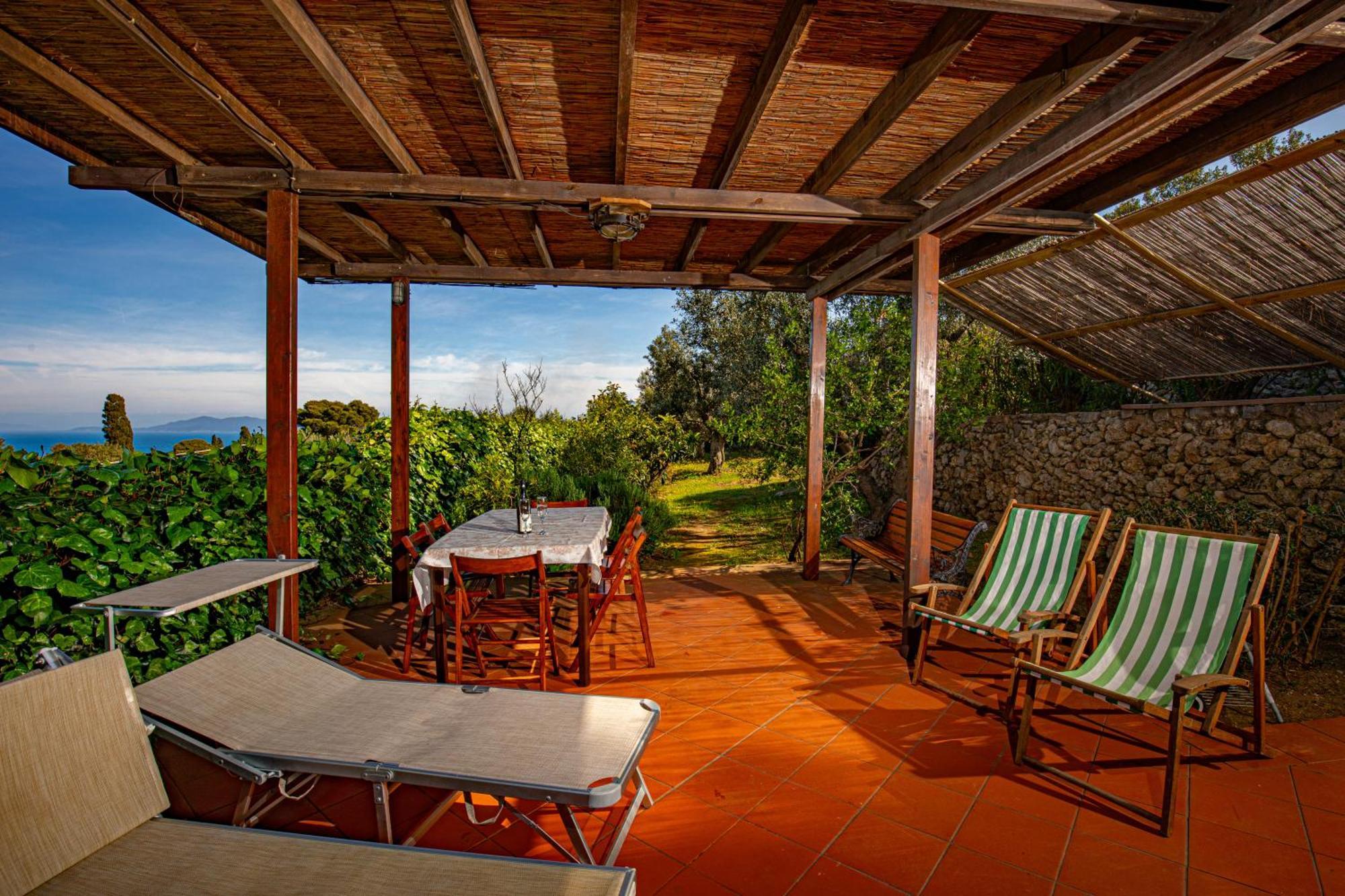 Il Cottage Di Villa Sveva, Splendida Vista Mare Porto Santo Stefano  Dış mekan fotoğraf